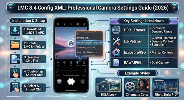 LMC 8.4 Config XML Setup Guide for Android Photography